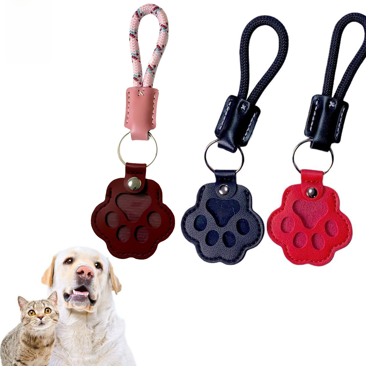 Porte-clés souvenir pour poils de chien ou chat